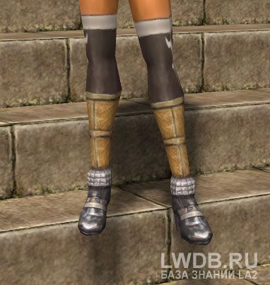    - Blue Buckskin Boots
