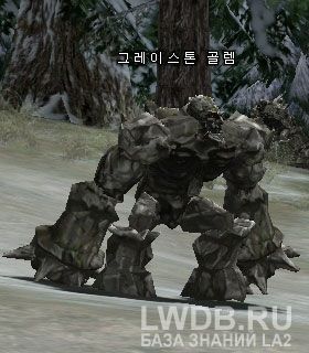   - Greystone Golem