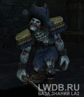    - Pirate's Zombie Captain